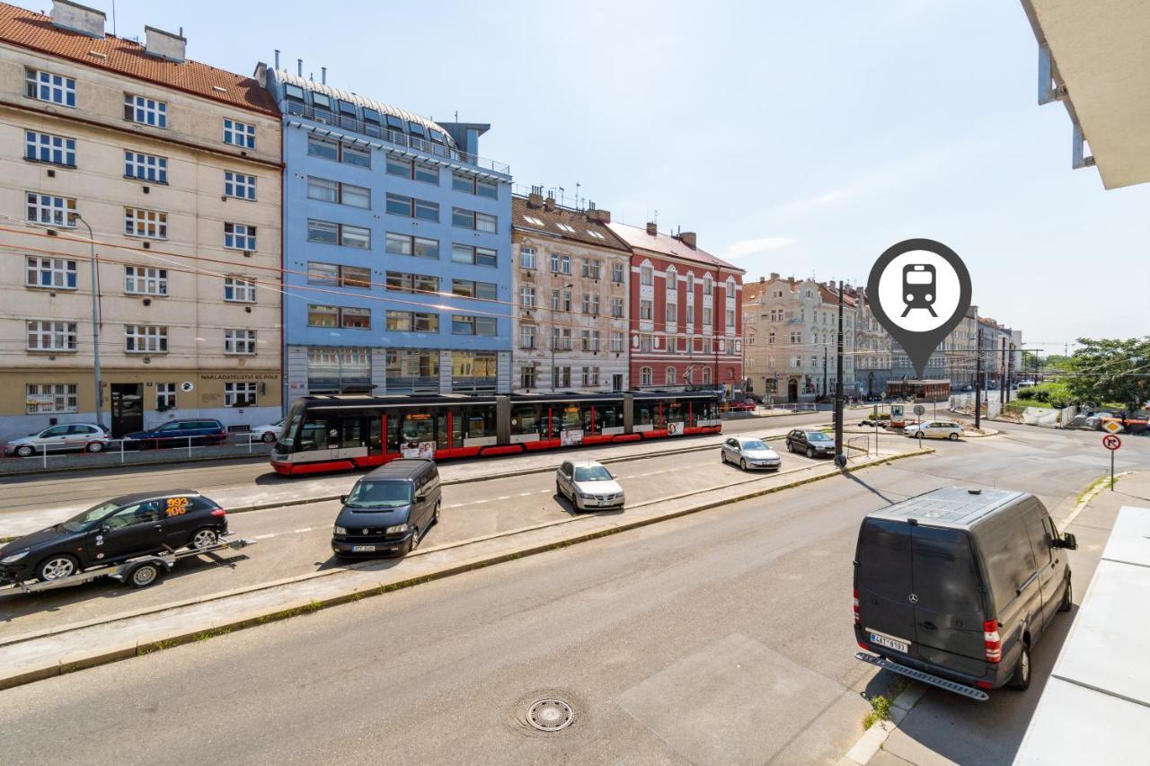 Studio Brand New Apartment #28 In New Building With Free Parking In City Center Прага Экстерьер фото